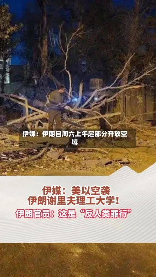 伊媒:伊朗自周六上午起部分开放空域-第2张图片