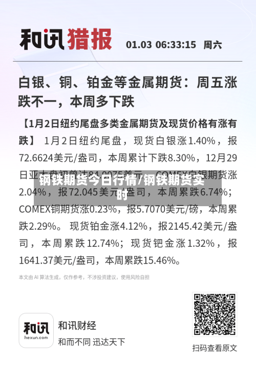 钢铁期货今日行情/钢铁期货实时-第2张图片