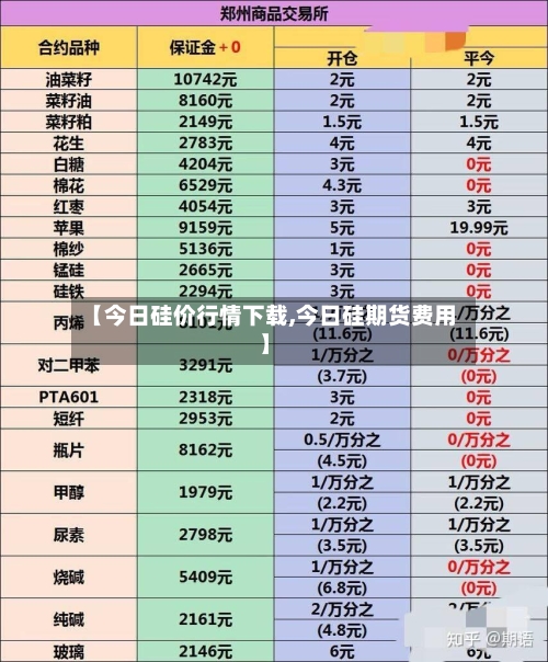 【今日硅价行情下载,今日硅期货费用】-第2张图片