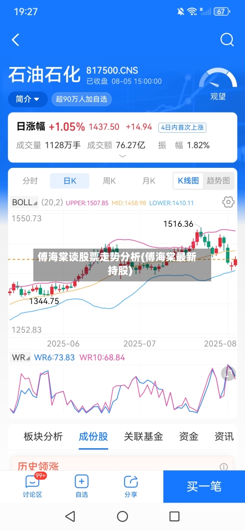 傅海棠谈股票走势分析(傅海棠最新持股)