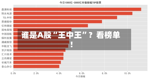 谁是A股“王中王”？看榜单！-第3张图片