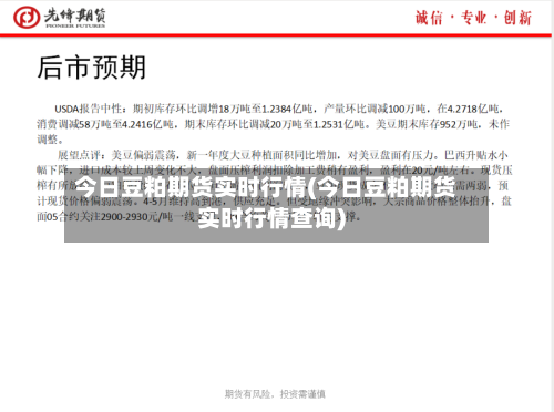 今日豆粕期货实时行情(今日豆粕期货实时行情查询)-第2张图片