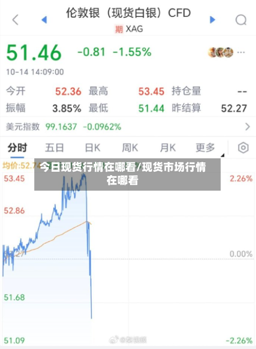 今日现货行情在哪看/现货市场行情在哪看-第2张图片