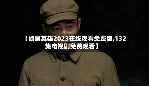 【侦察英雄2023在线观看免费版,132集电视剧免费观看】-第2张图片