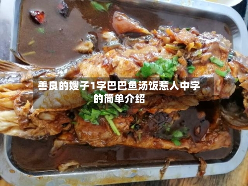 善良的嫂子1字巴巴鱼汤饭惹人中字的简单介绍-第3张图片
