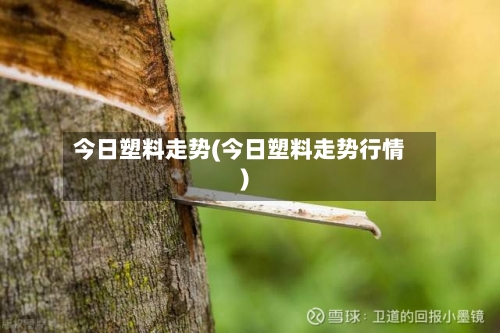 今日塑料走势(今日塑料走势行情)-第3张图片